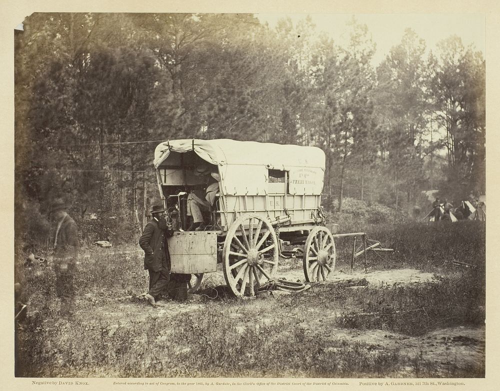 Field Telegraph, Battery Wagon by David Knox
