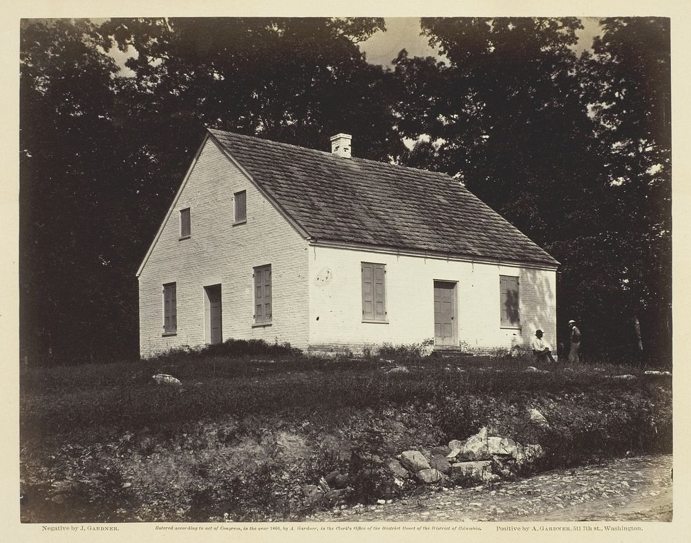 Dunker Church, Battle-Field of Antietam, Maryland by James Gardner