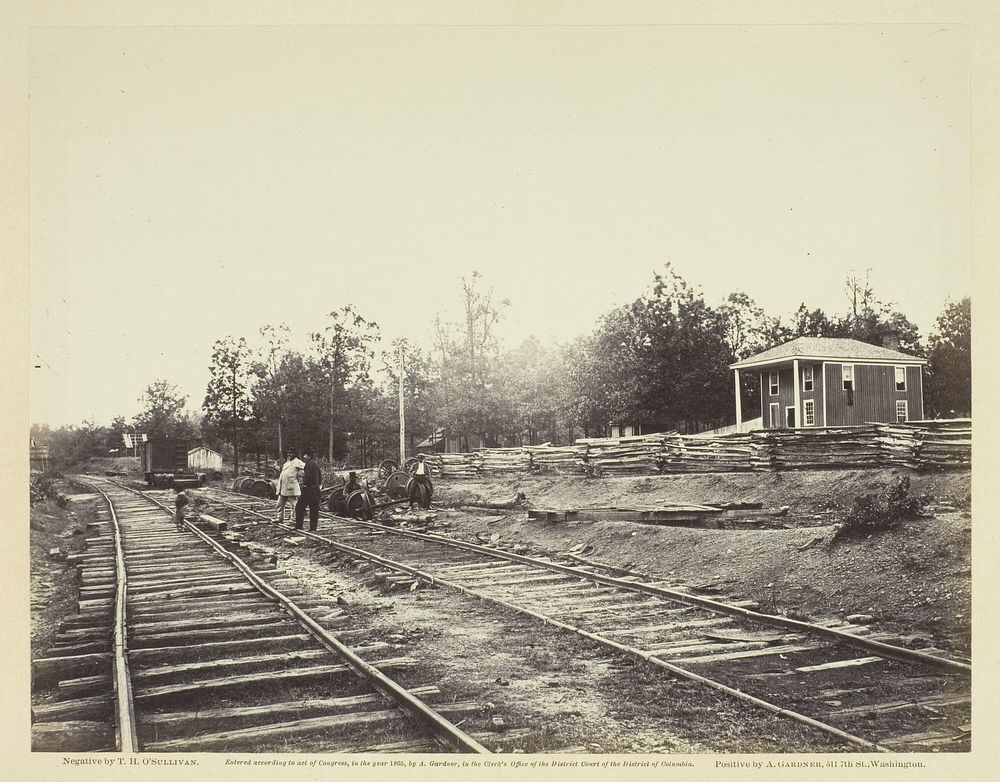 Appomattox Station, Virginia by Timothy O'Sullivan