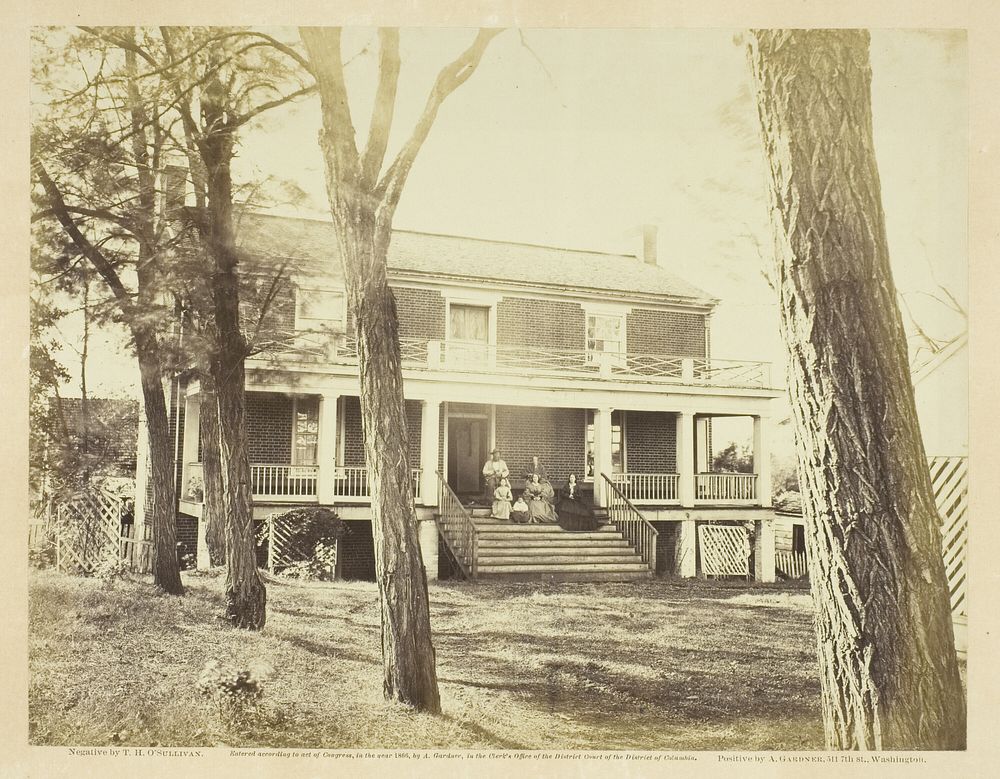 McLean's House, Appomattox Court-House, Virginia by Timothy O'Sullivan