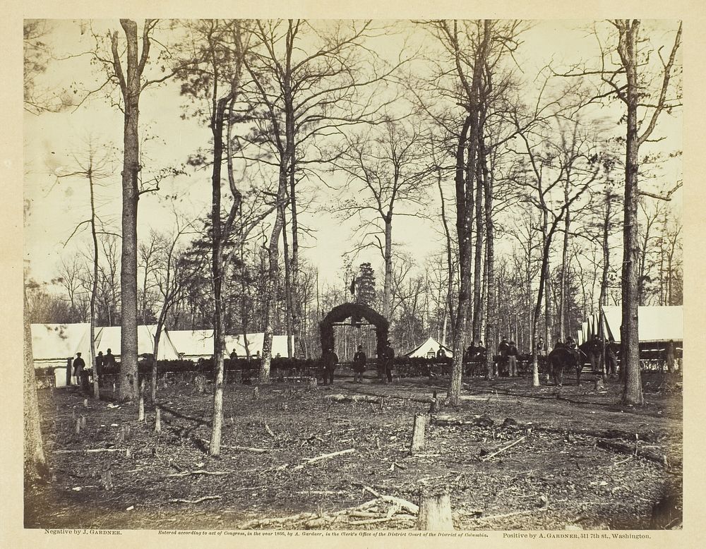 Field Hospital, Second Army Corps, Brandy Station by James Gardner