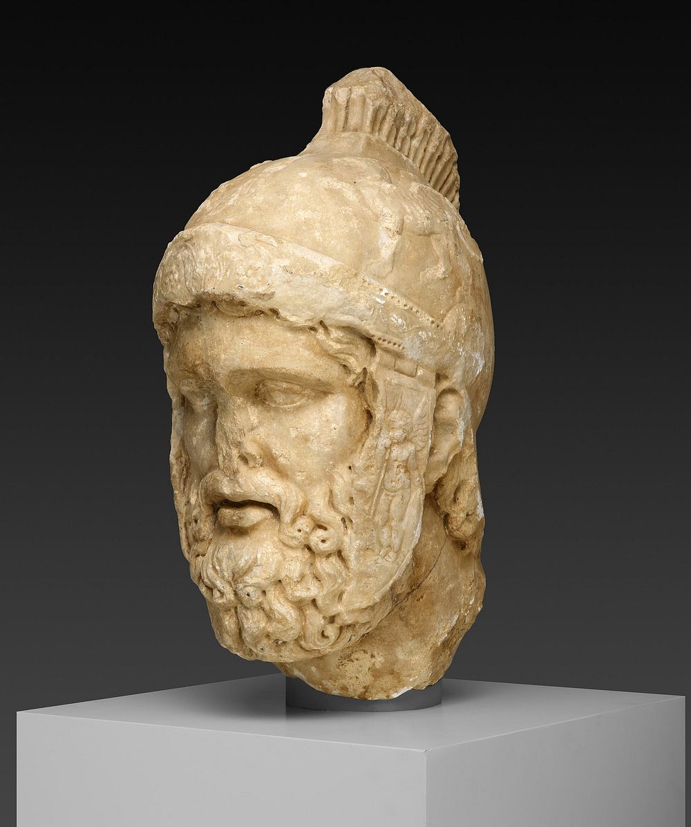 Head of Mars by Ancient Roman