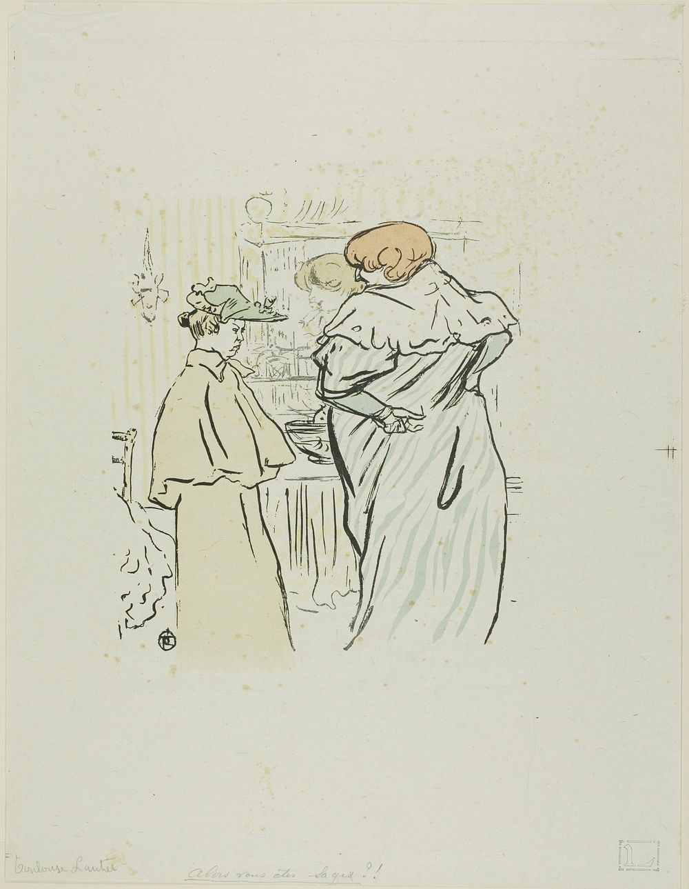So You Are Experienced? by Henri de Toulouse-Lautrec