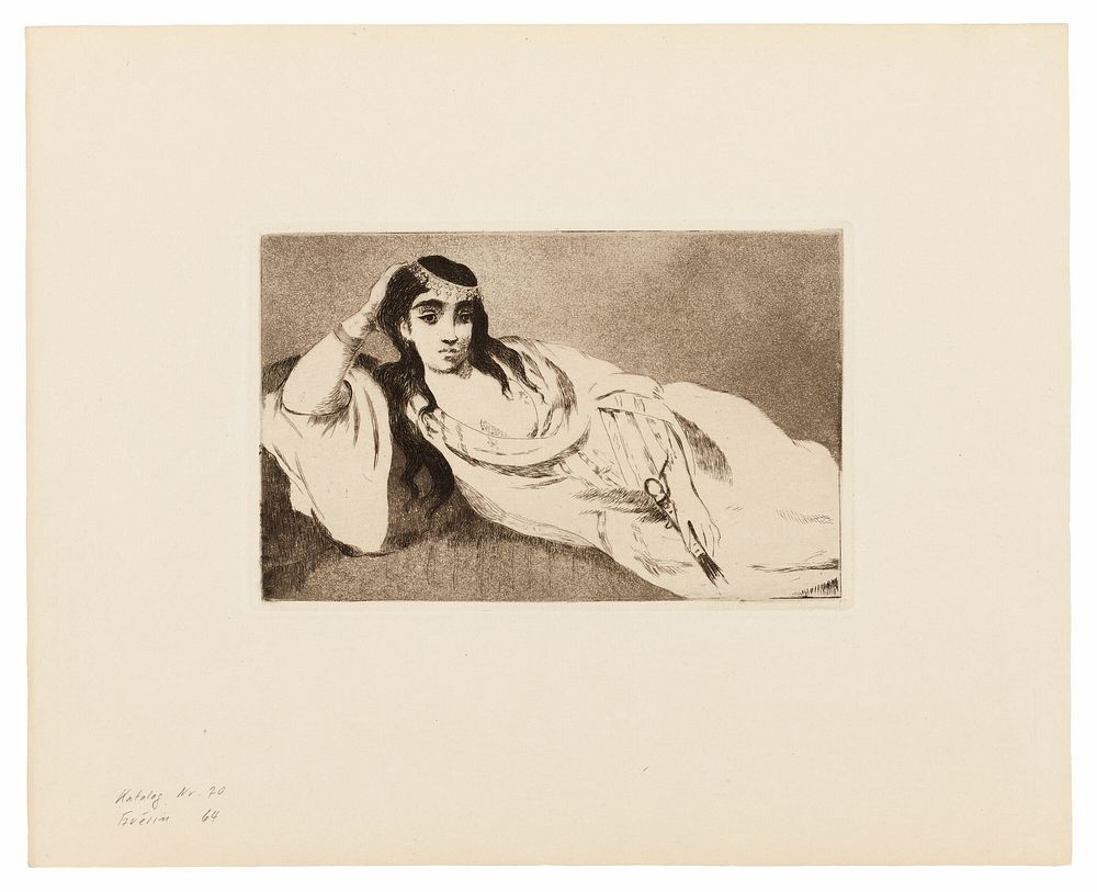 Odalisque by Édouard Manet