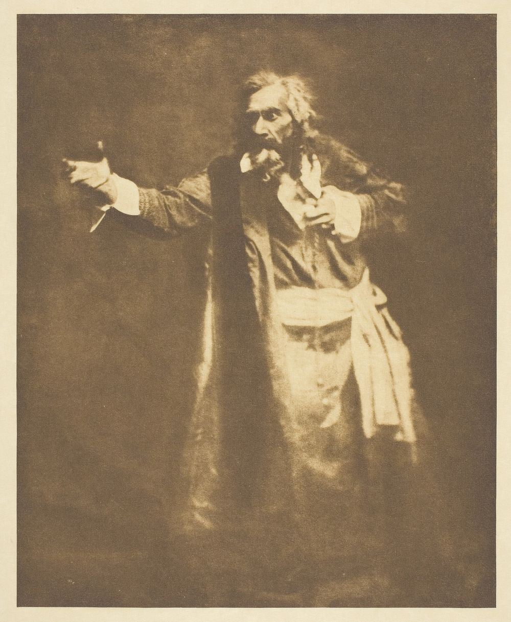 Shylock-A Sketch, No. 9 from the portfolio "American Pictorial Photography, Series II” (1901) by Joseph T. Keiley