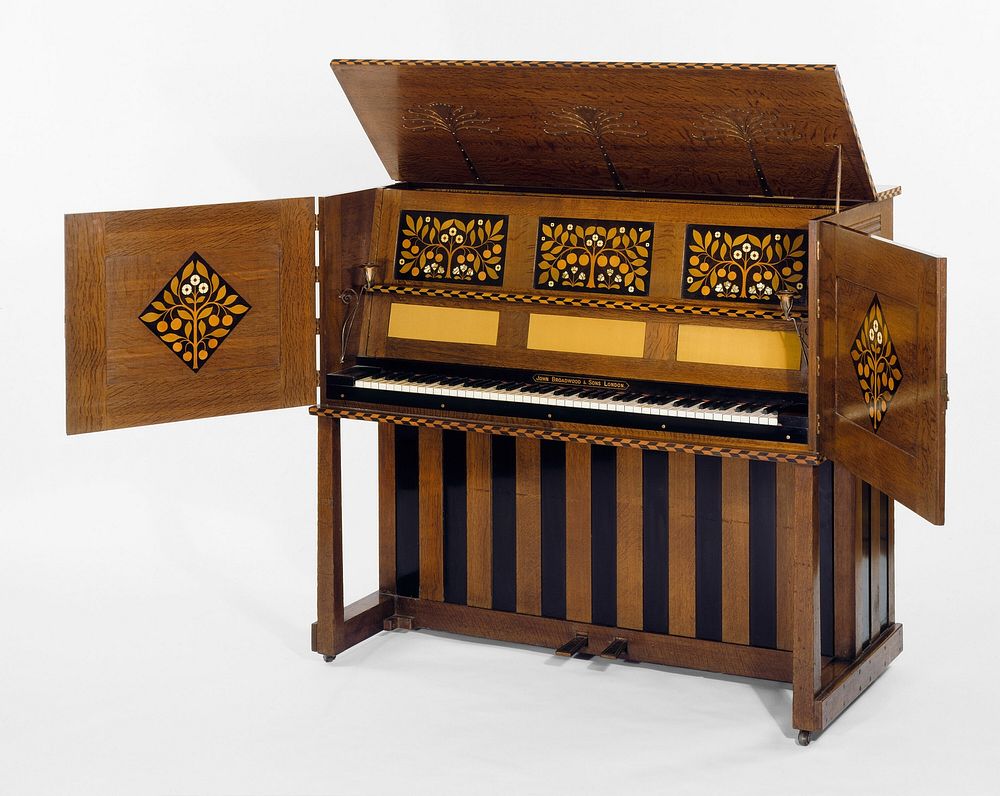 Manxman Pianoforte by Mackay Hugh Baillie Scott (Designer)