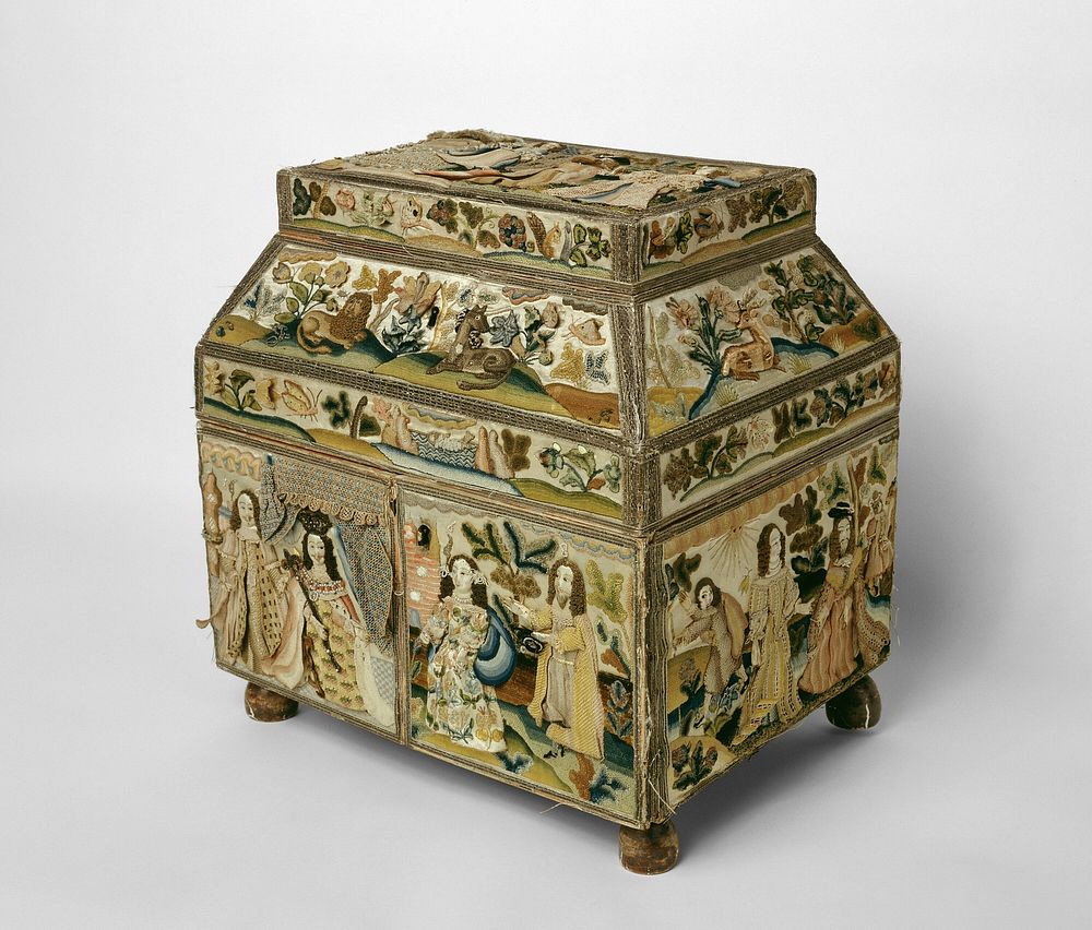 Casket Depicting Scenes from the Old Testament by Rebecca Stonier Plaisted