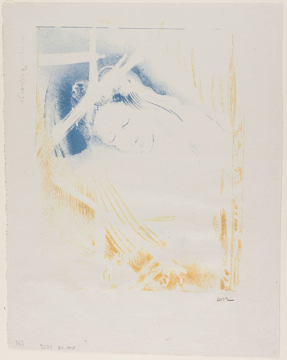 The Shulamite by Odilon Redon