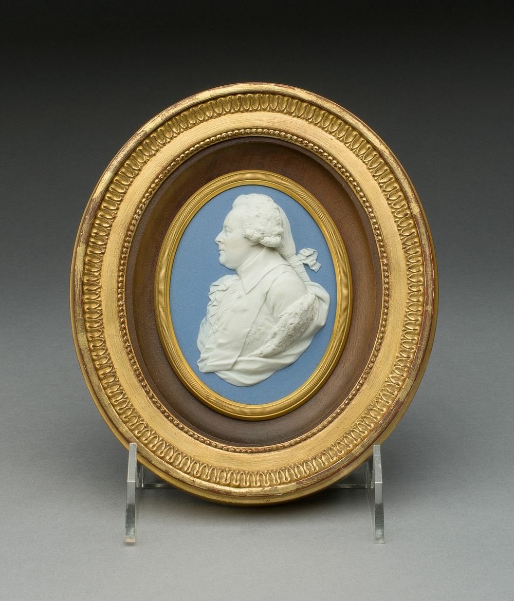 Plaque with Portrait of George Nugent-Temple-Grenville, Marquis of Buckingham by Wedgwood Manufactory (Manufacturer)