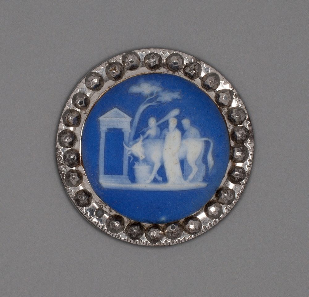Button with Sacrifice of a Bull by Wedgwood Manufactory (Manufacturer)