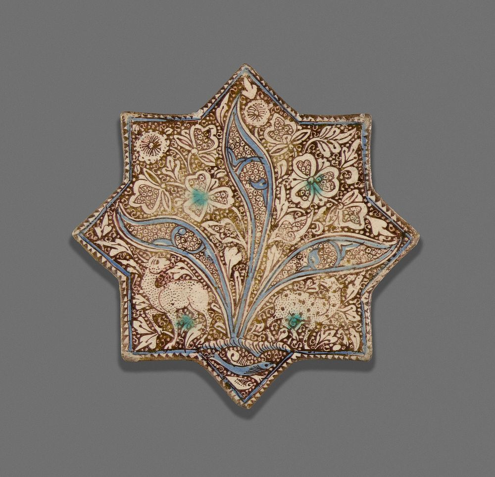 Star-Shaped Tile by Islamic