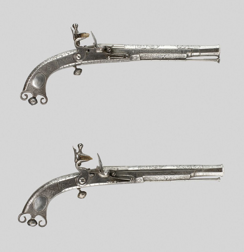 Pair of Flintlock Pistols by Alexander Campbell