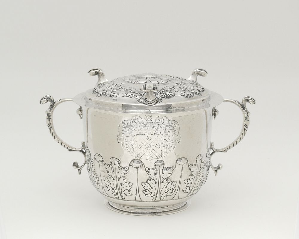 Two-Handled Covered Cup by Cornelius Kierstede