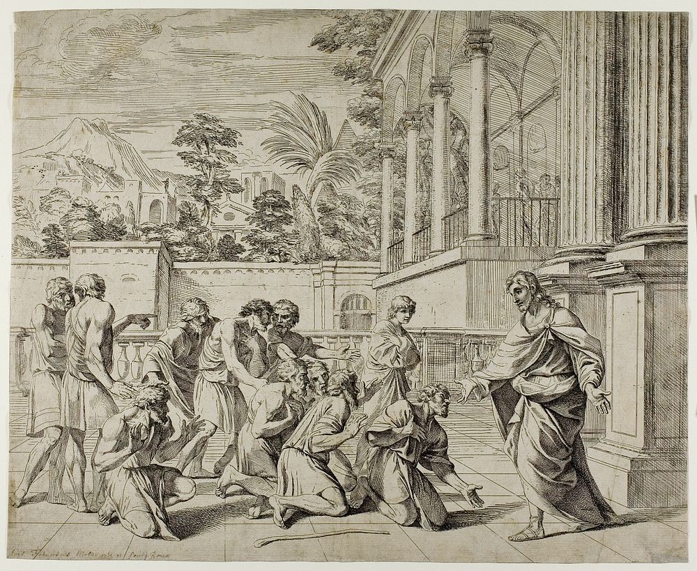 Joseph and his Brethren by Pier Francesco Mola