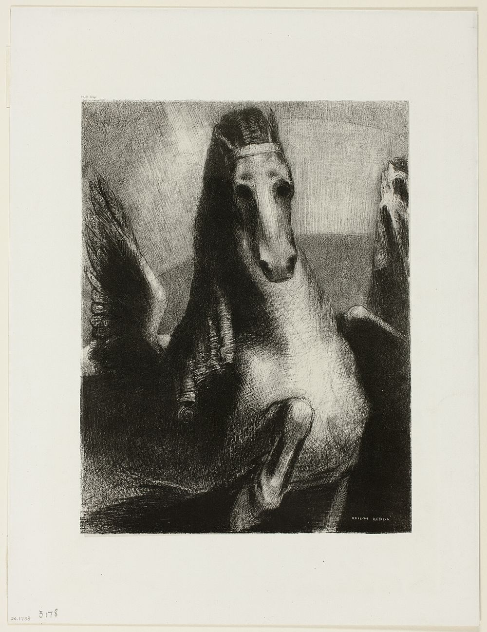 The Wing by Odilon Redon