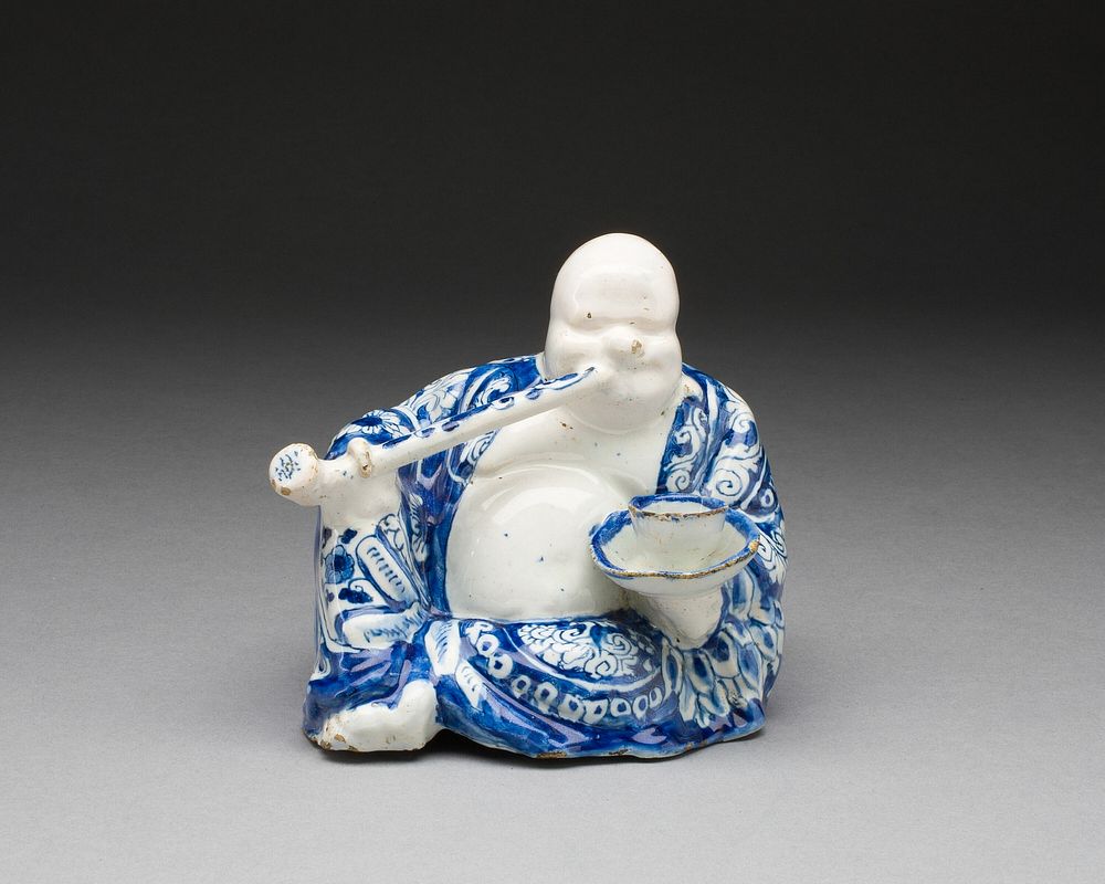 Figure of a Buddhist Monk (Budai Hoshang) by Grieksche A Factory (Maker)