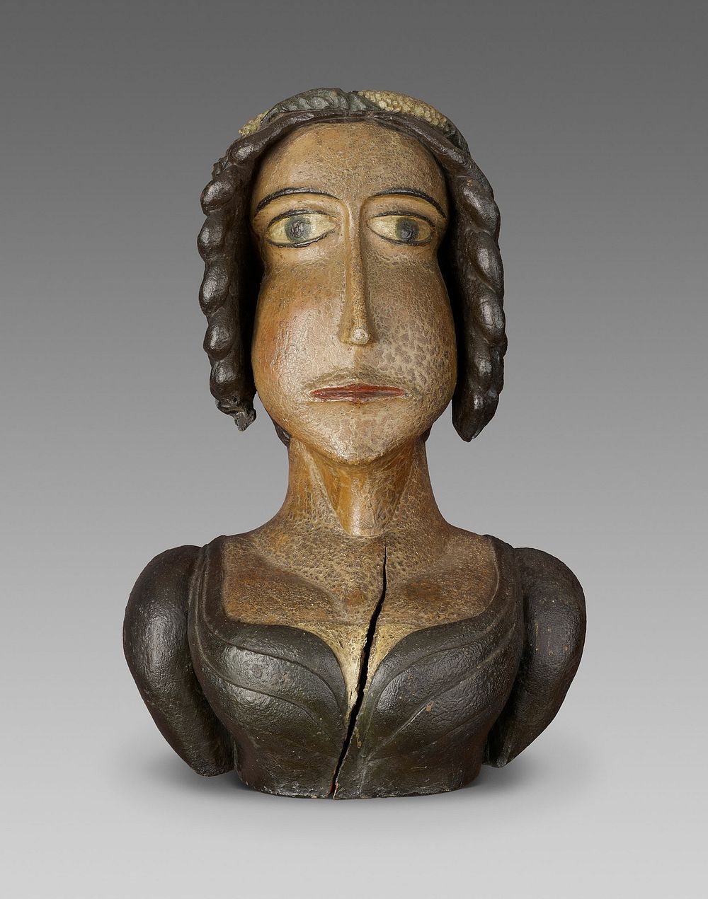 Female Bust by Artist unknown