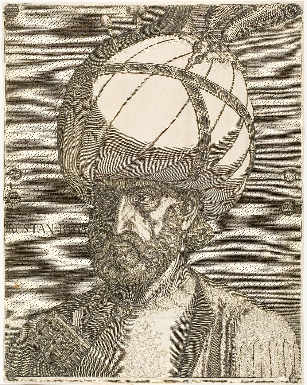 Portrait of Ismail, Ambassador of the Persian Shah Tahmasp I by Lorck, Melchior