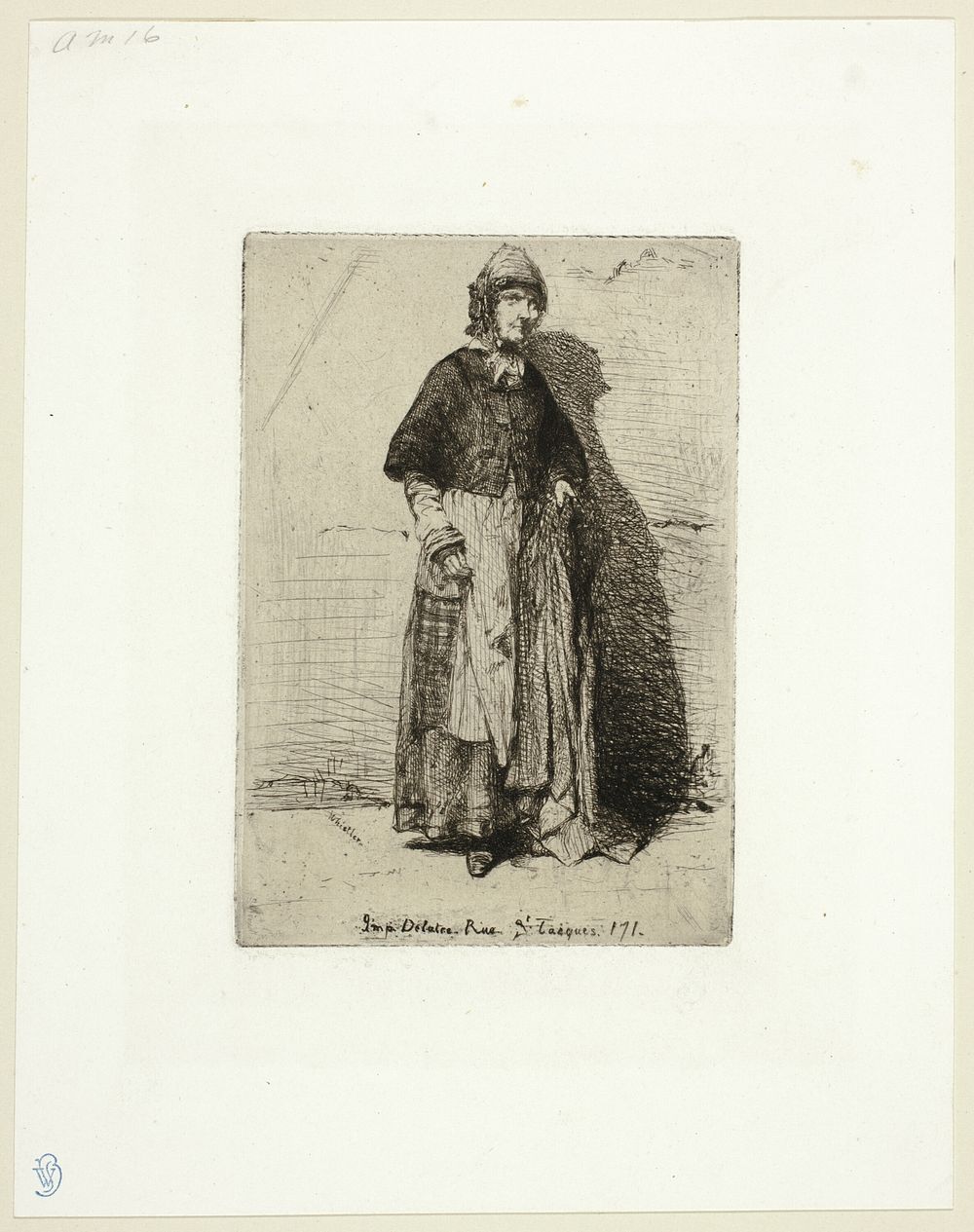 La Mère Gérard by James McNeill Whistler