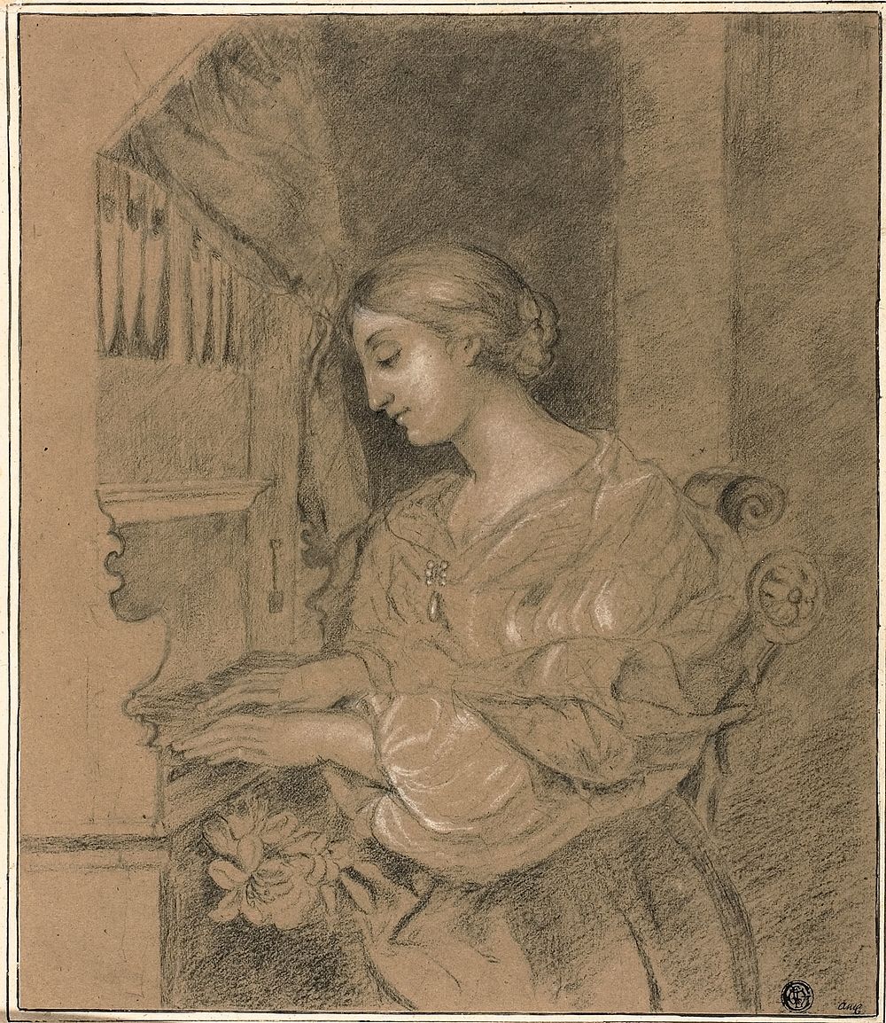Saint Cecilia by Carlo Dolci