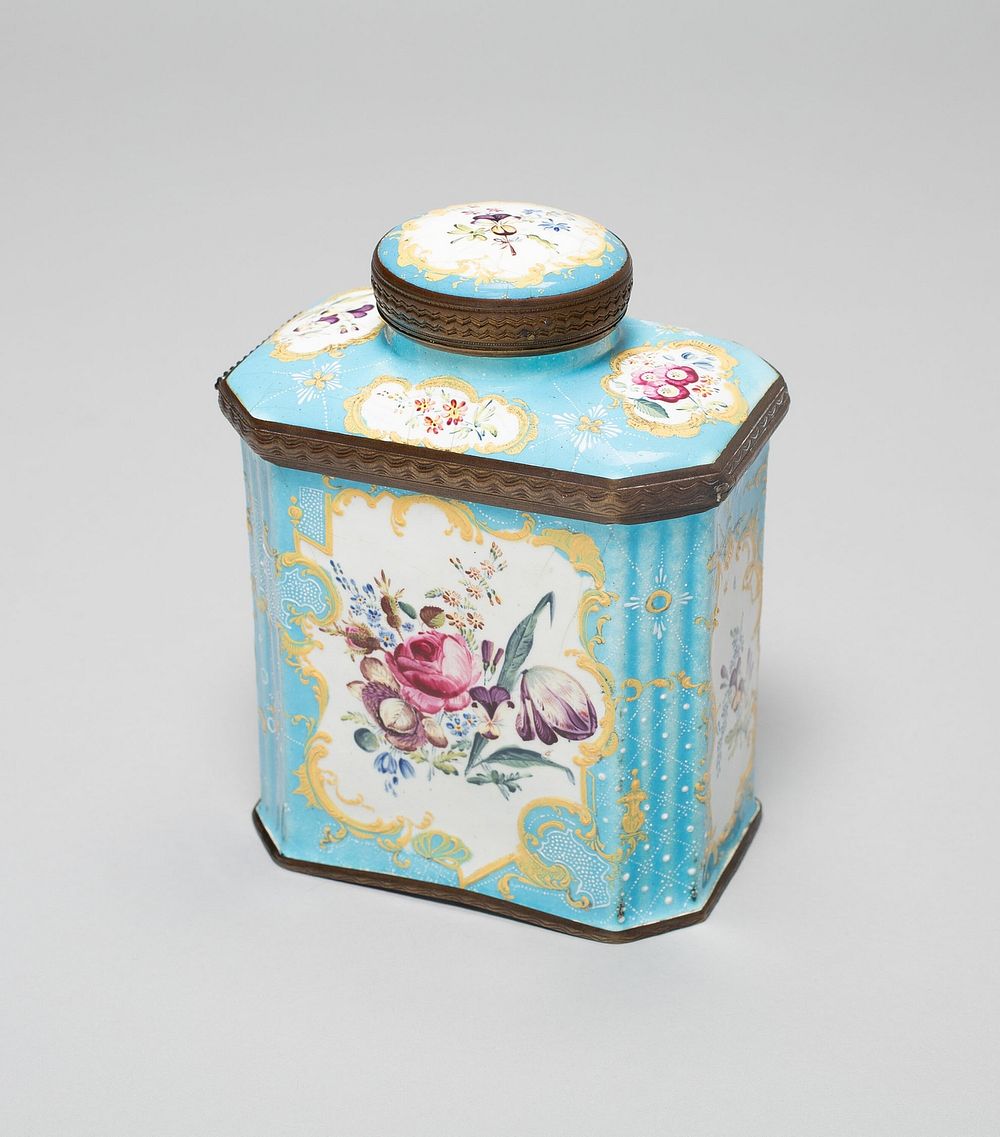 Tea Caddy by Battersea Enamel Factory