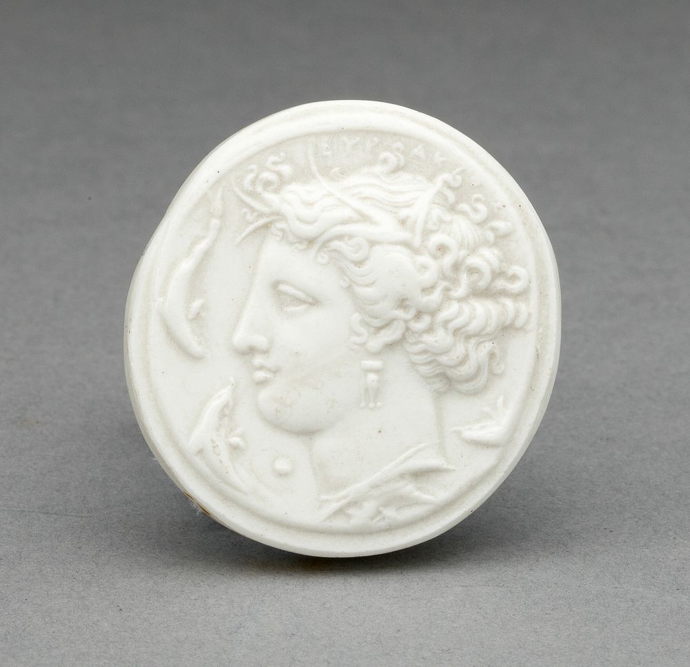 Medallion with Arethusa by Wedgwood Manufactory (Manufacturer)
