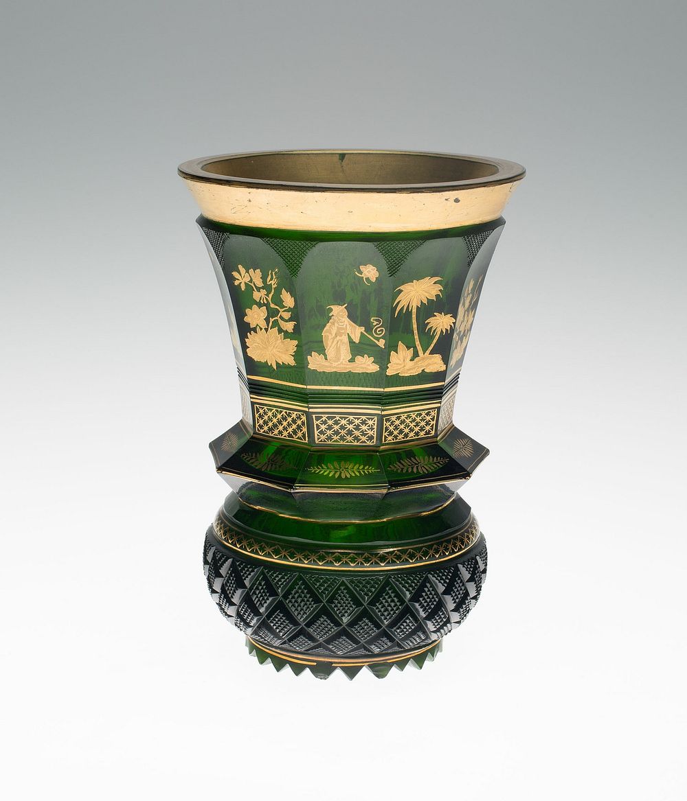 Vase by Glassworks Harrachov Czechoslovakia (Manufacturer)