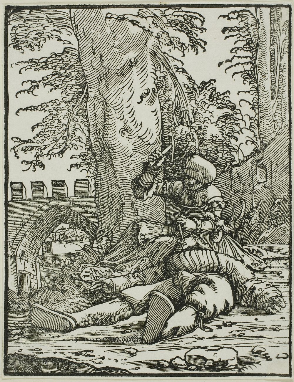 Jael and Sisera by Albrecht Altdorfer