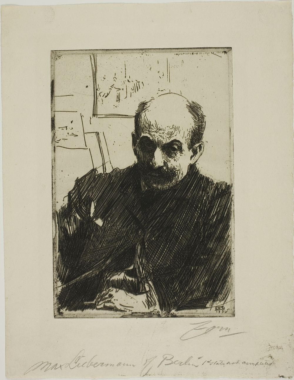 Max Liebermann by Anders Zorn