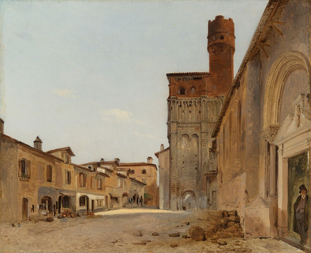 Saint Salvi Church, Albi by Pierre Achille Poirot