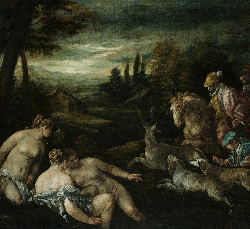 Diana and Actaeon by Jacopo Bassano