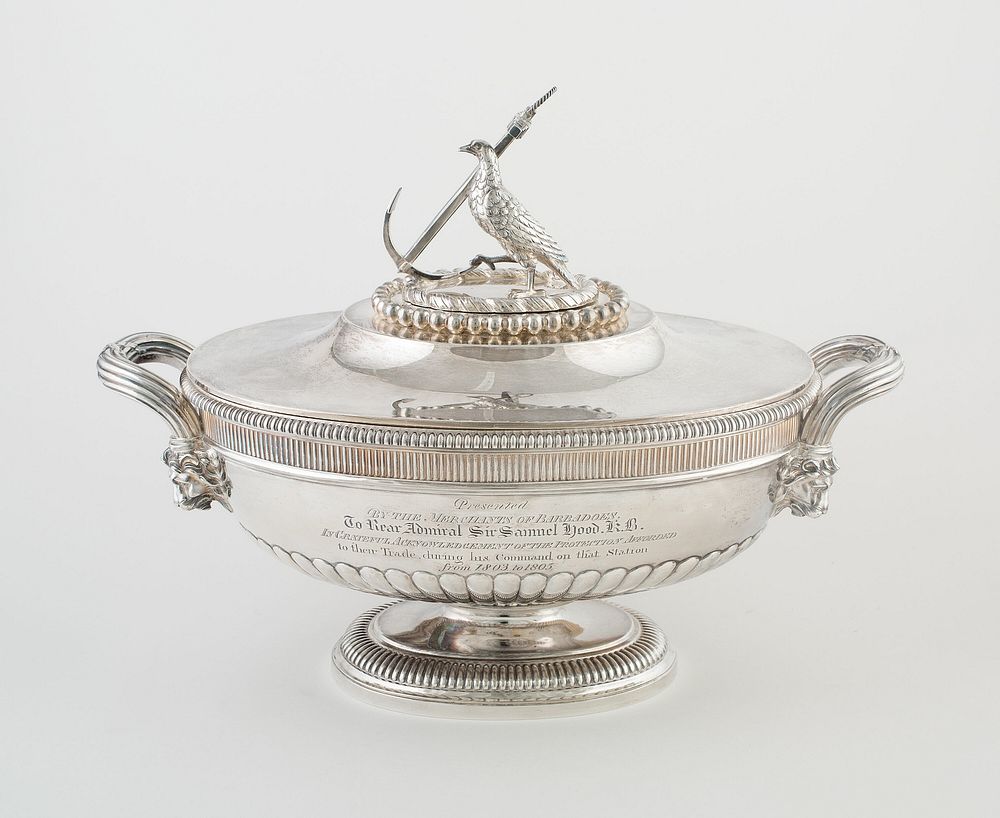 Soup Tureen with Cover from the Hood Service by Paul Storr