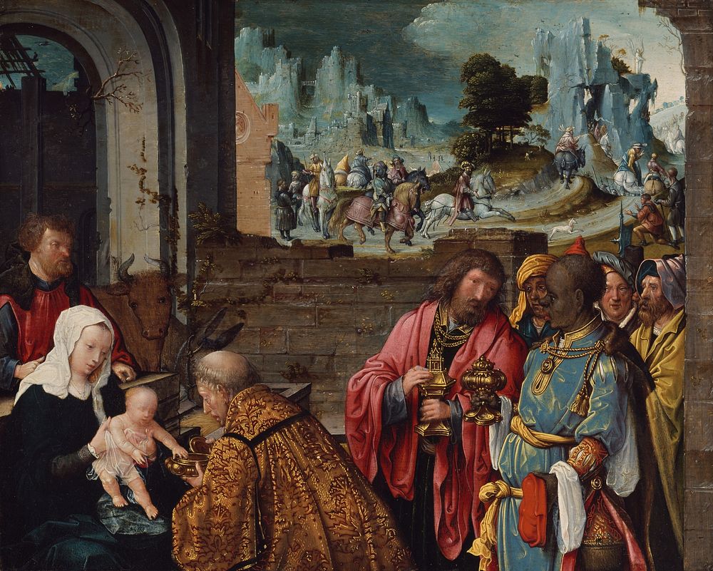 The Adoration of the Magi by Cornelis Engelbrechtsz.
