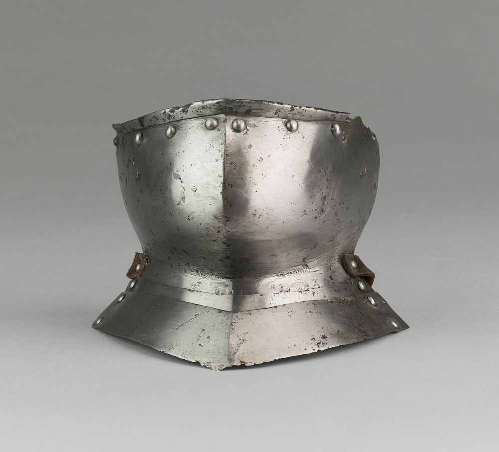 Bevor with two Gorget Plates