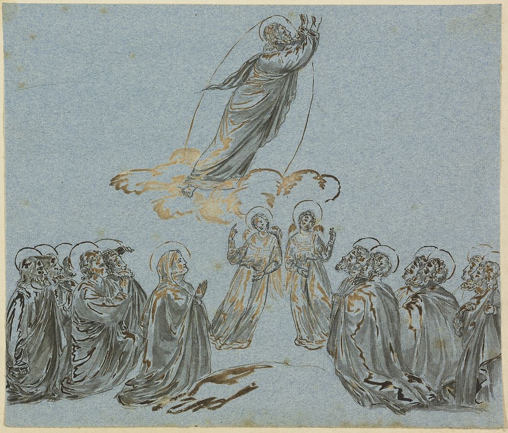 Ascension of Christ by Giotto di Bondone