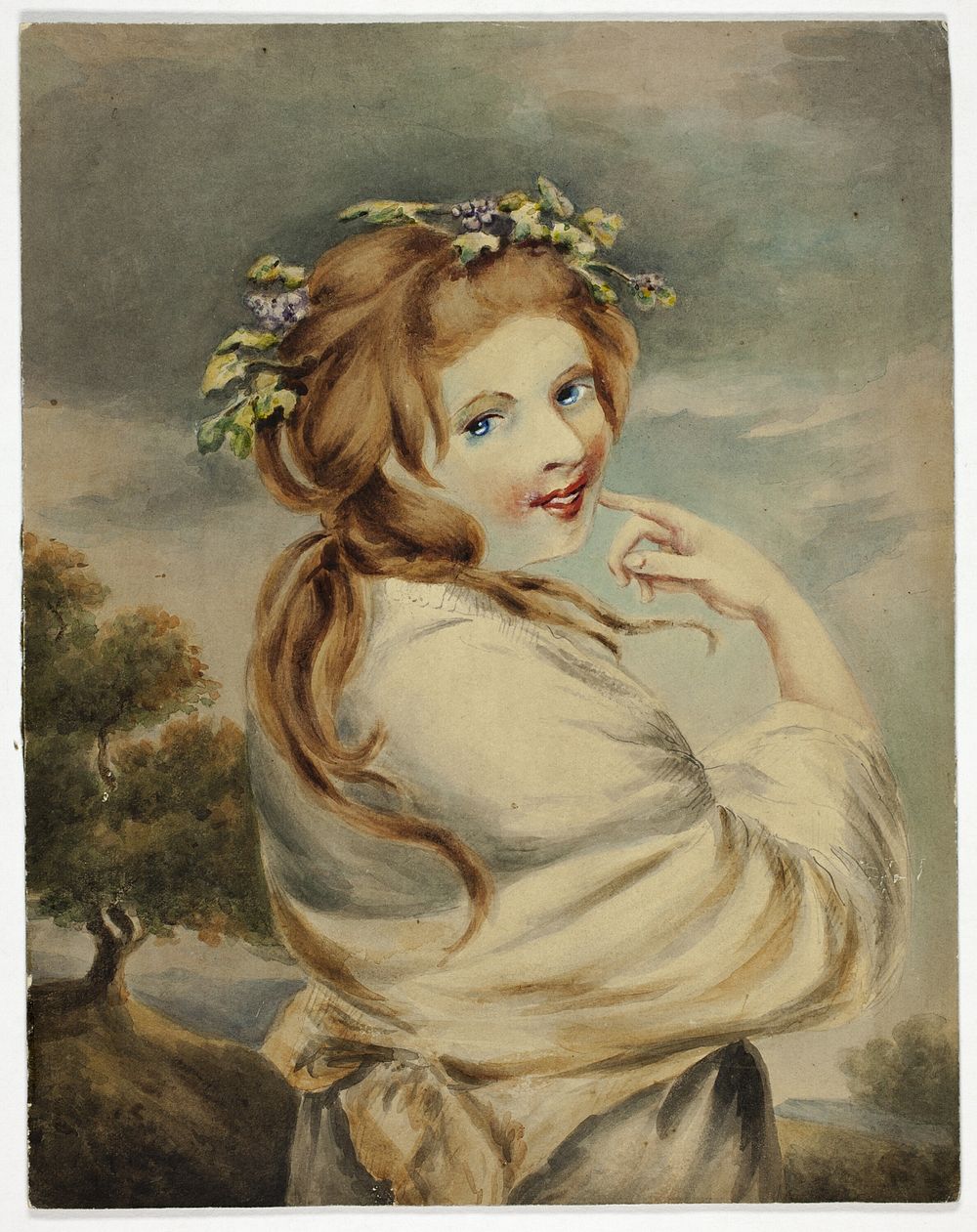 Lady Hamilton as Nature by George Romney