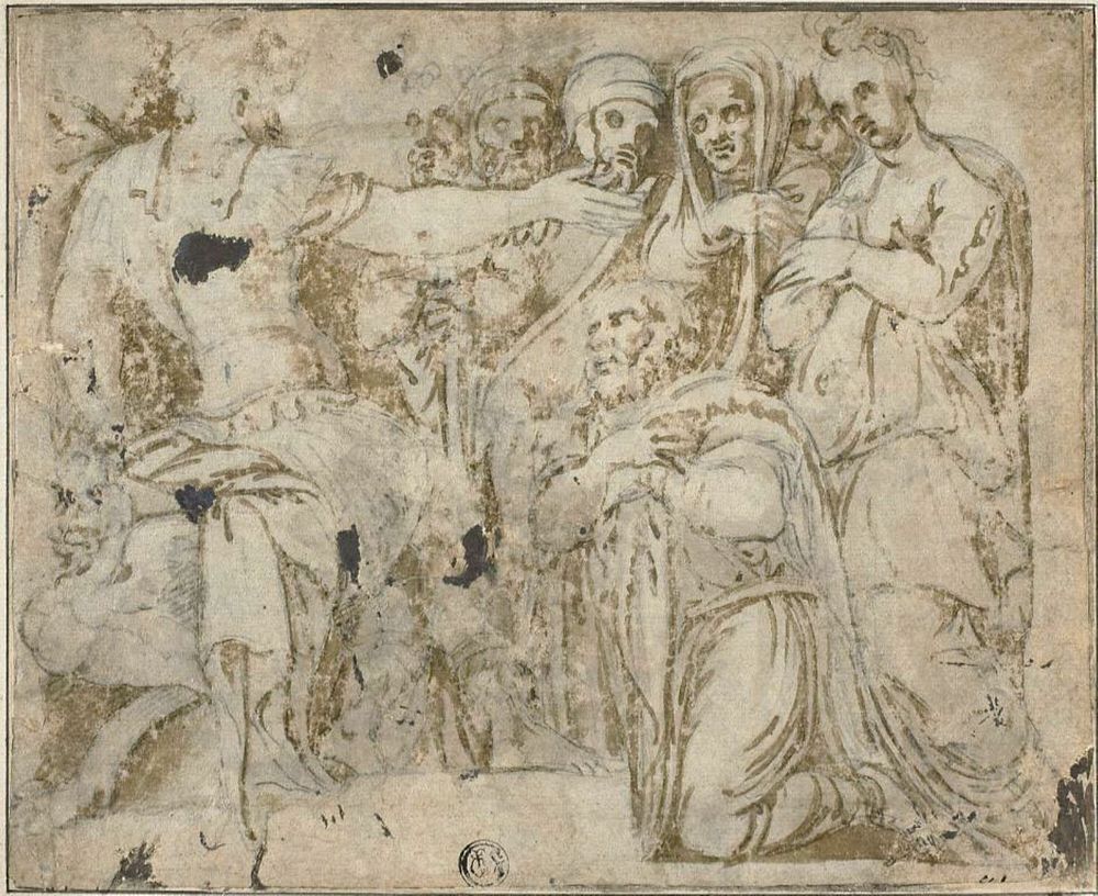 Family of Darius before Alexander by Polidoro da Caravaggio