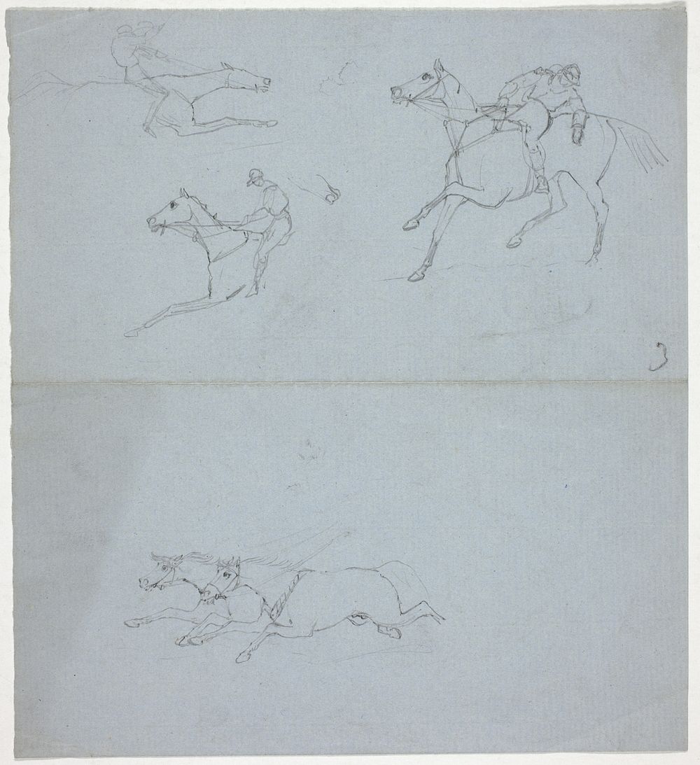 Sketches of a Jockey by George Alken, II