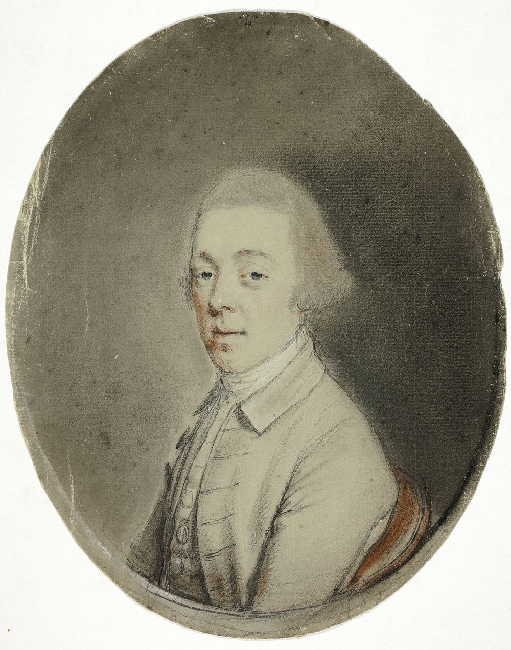Portrait of a Man by Hugh Douglas Hamilton