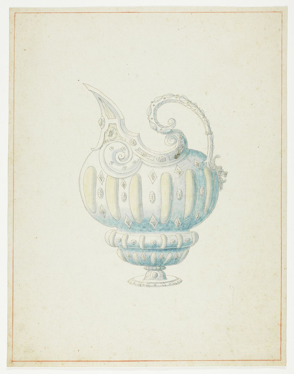 Pattern for Ewer by Giuseppe Grisoni