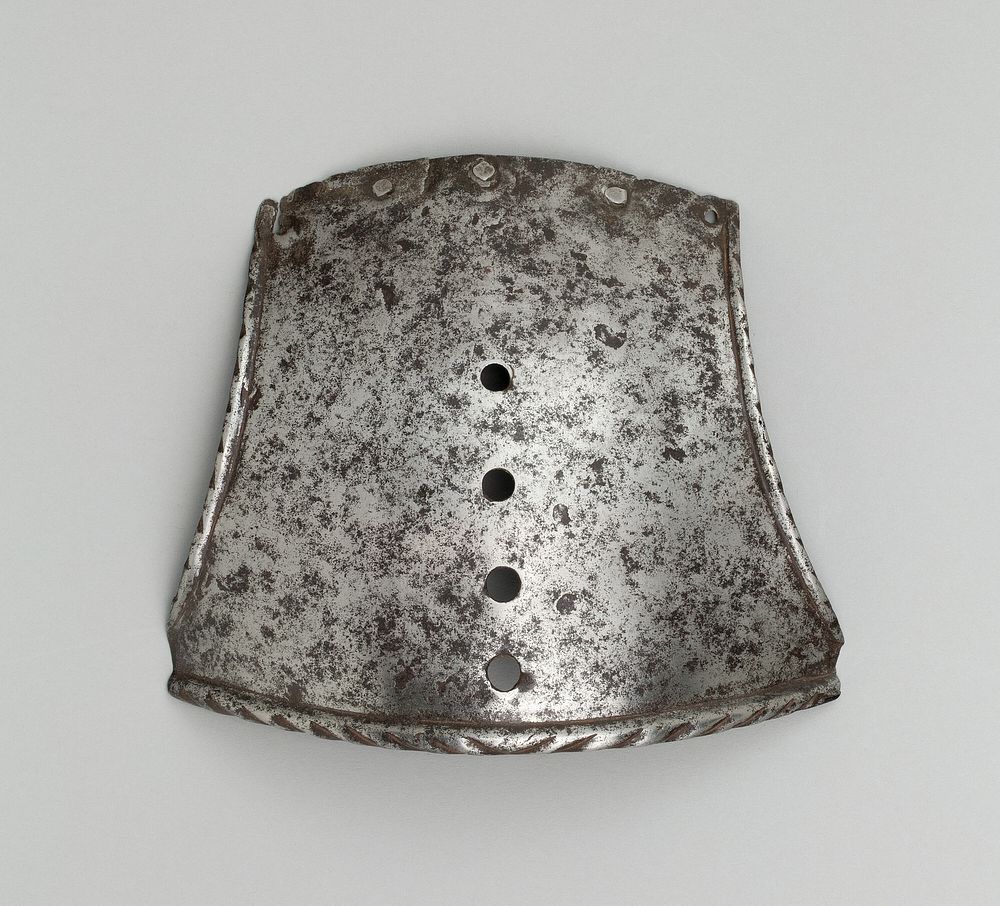 Poll Plate of a Shaffron