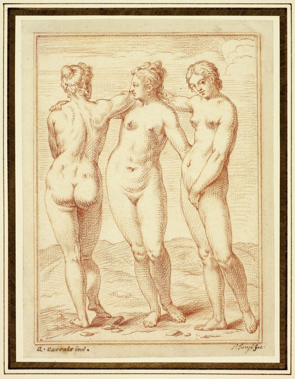 The Three Graces by Pieter Tanjé