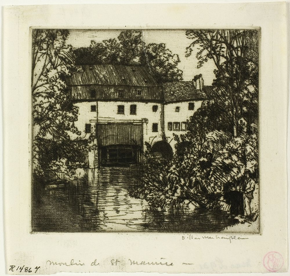 Moulin St. Maurice by Donald Shaw MacLaughlan