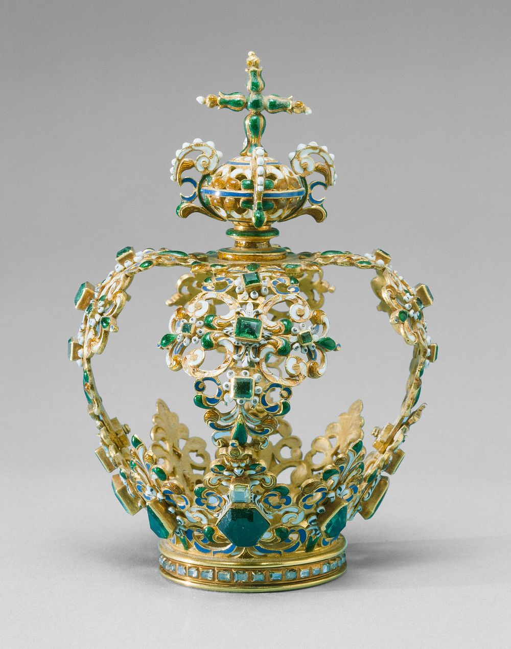 Crown, Probably for a Statue of the Christ Child