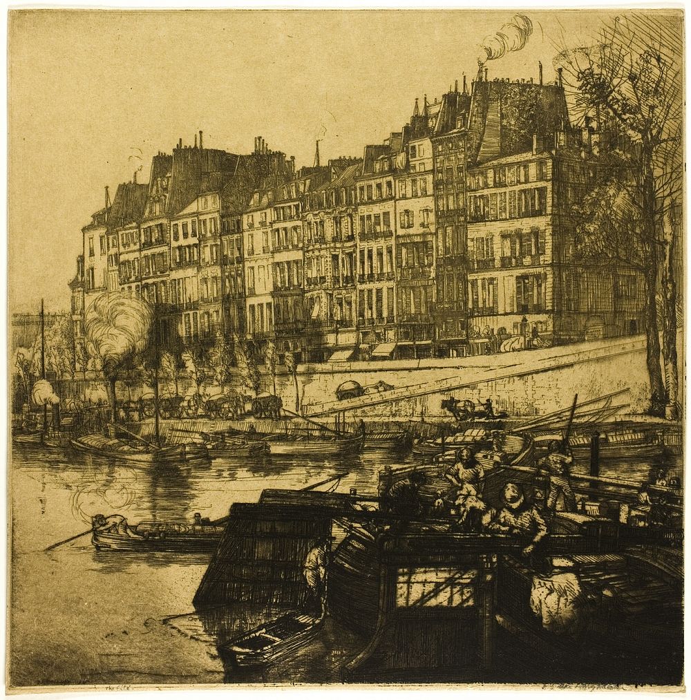 La Cité, Paris by Donald Shaw MacLaughlan