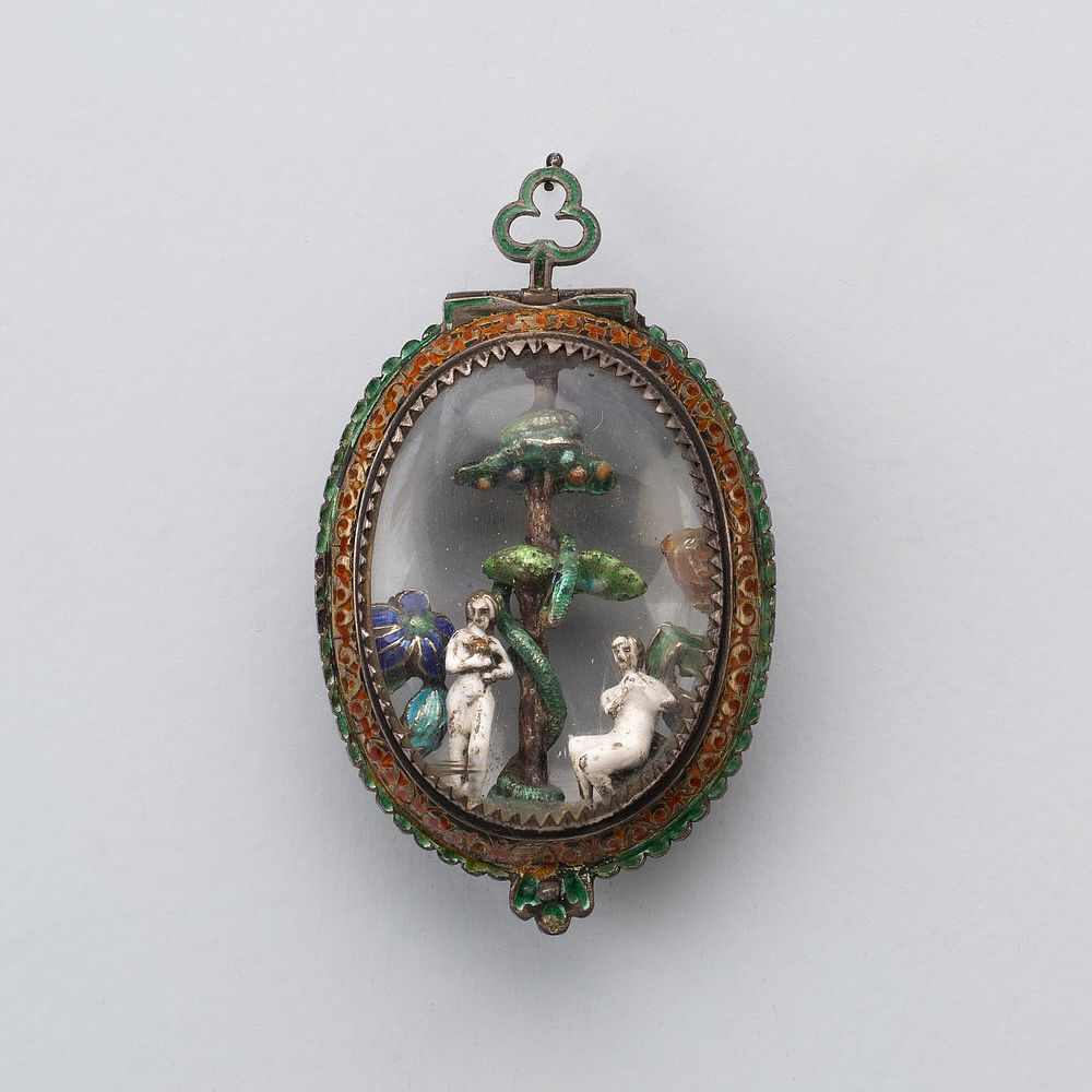 Pendant with Adam and Eve