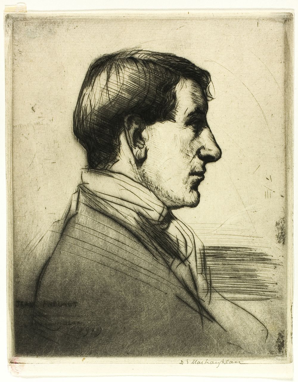 Drypoint Number Four: Portrait by Donald Shaw MacLaughlan