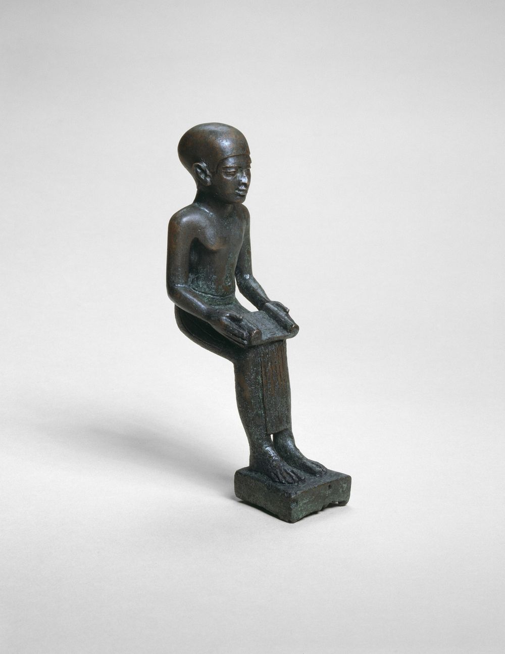 Statuette of Imhotep by Ancient Egyptian