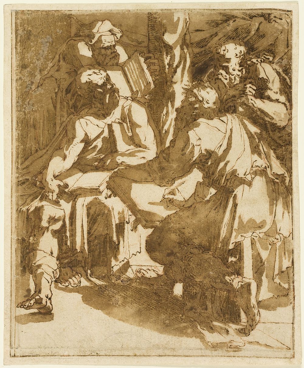 Four Evangelists by Domenico Beccafumi, called Il Mecarino