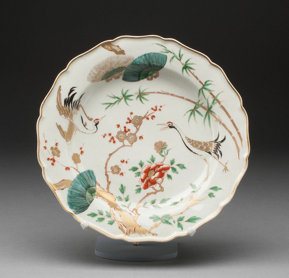 Plate by Worcester Porcelain Factory (Manufacturer)